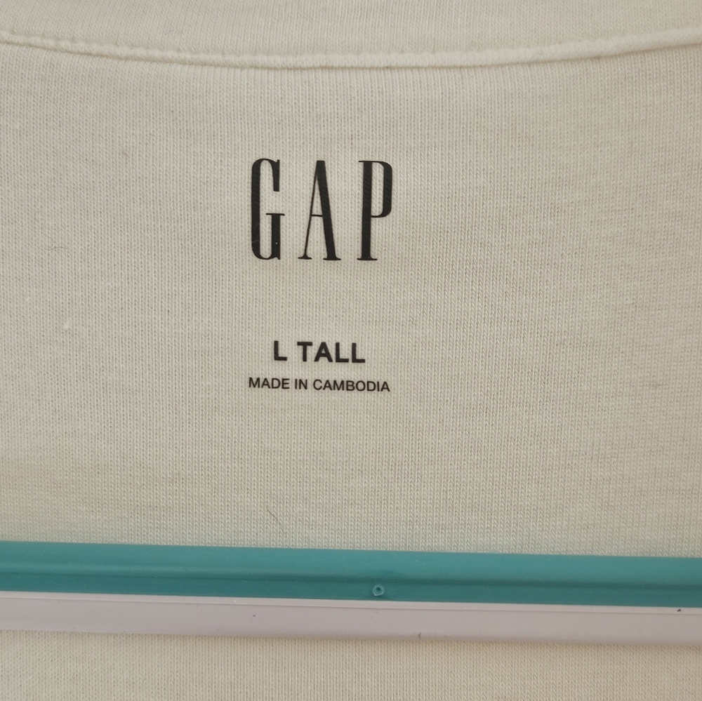 GAP Modern Button-Down Shirt, Sz. L Tall - Picture 7 of 9
